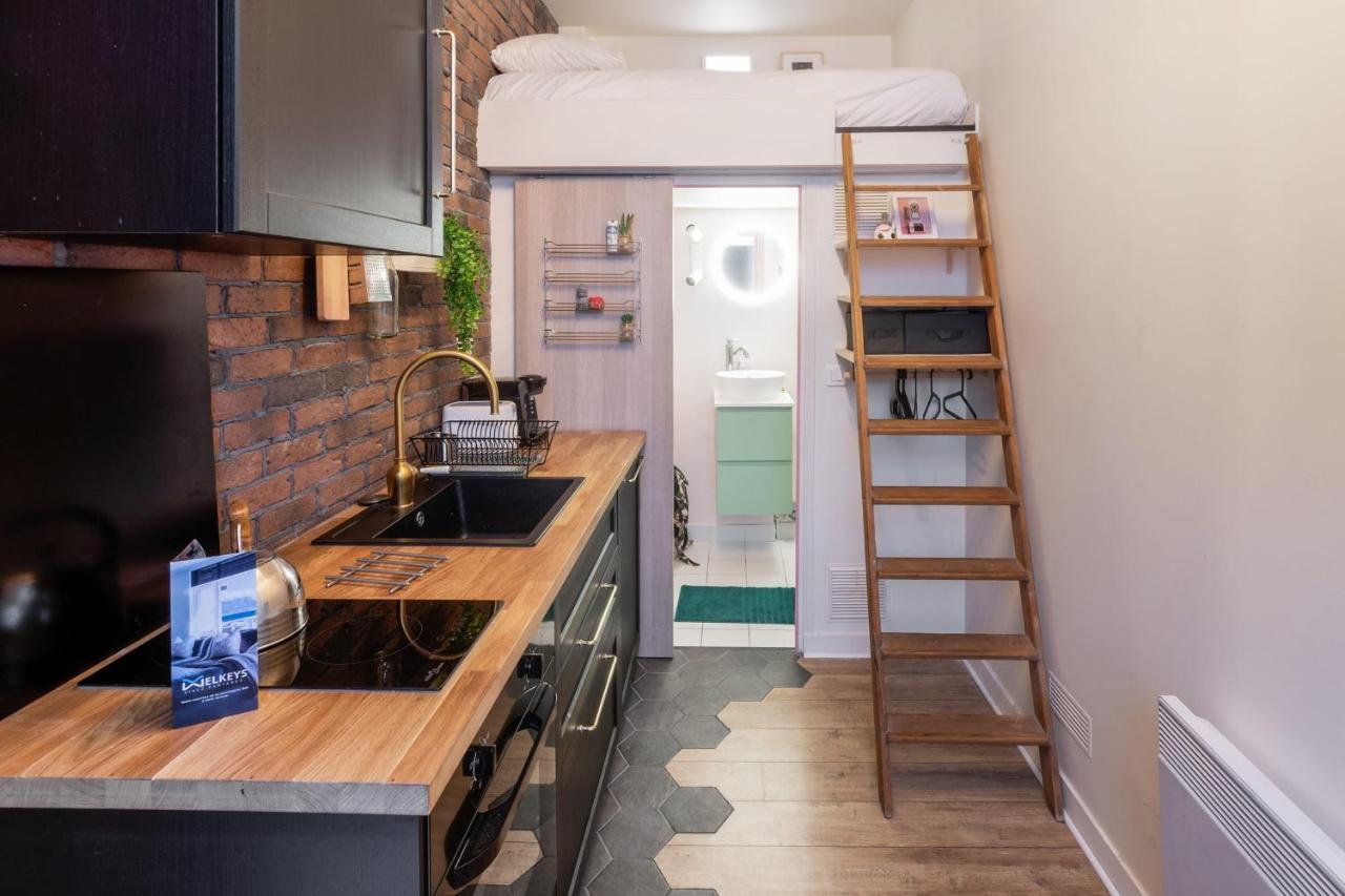 Apartament Charming Industrial-Style Studio Just Nearby Montmartre In Paris - Welkeys Zewnętrze zdjęcie